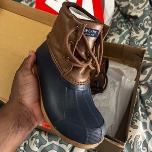 Kids Sperry boots